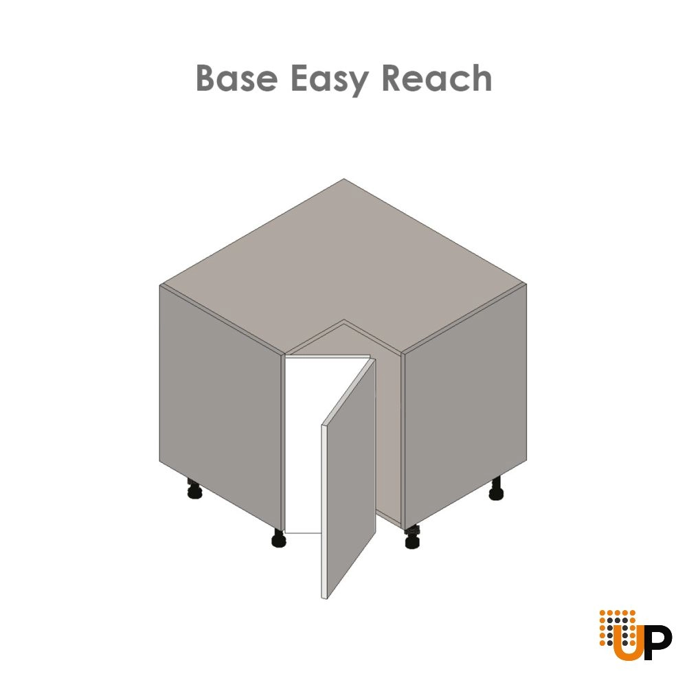 33" Base Easy Reach-Double Door-with Black Matte door photo#4
