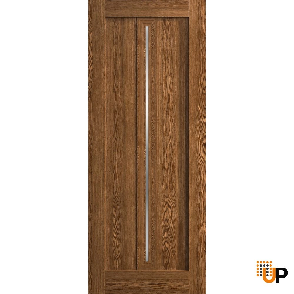 Single solid core interior door slab | Ego 5014  EGO Cognac Oak | 18 x 80 photo#1