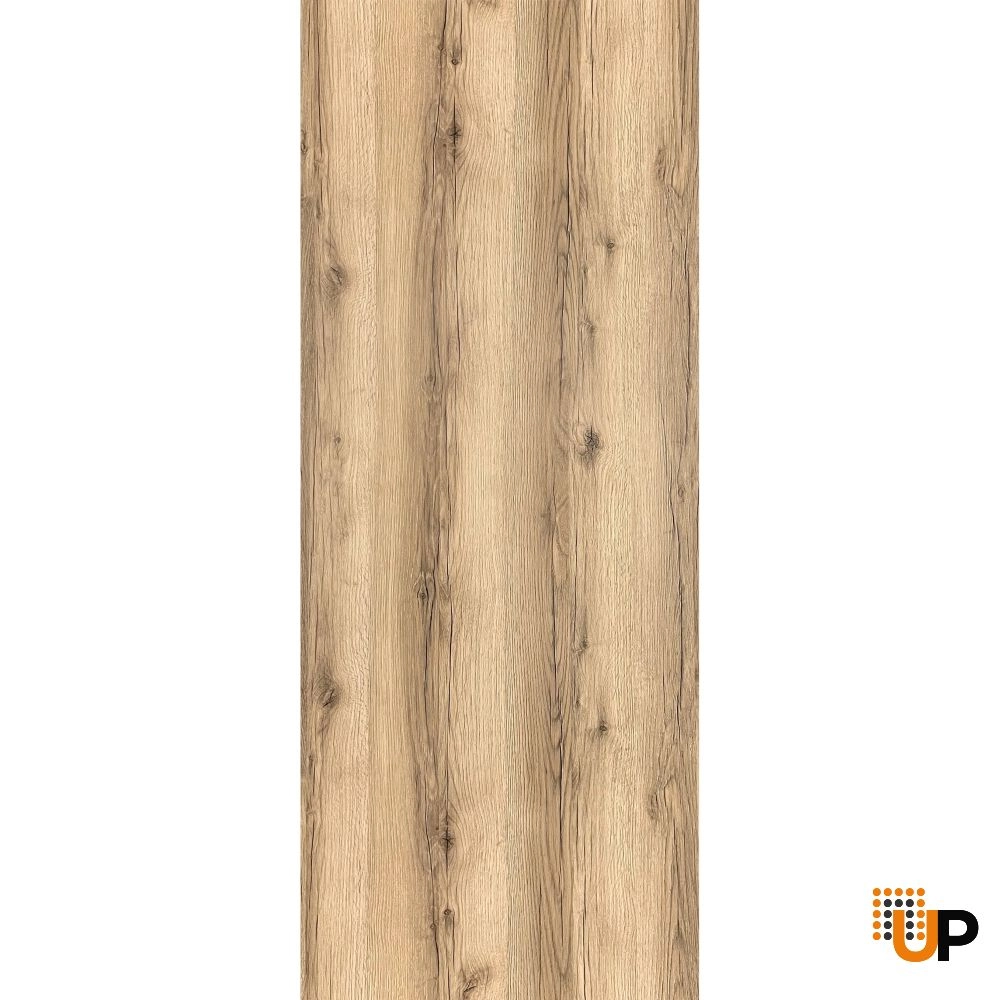 Single solid wood with honeycomb modern interior door slab | Planum 0010 Oak | 18 x 80 photo#1