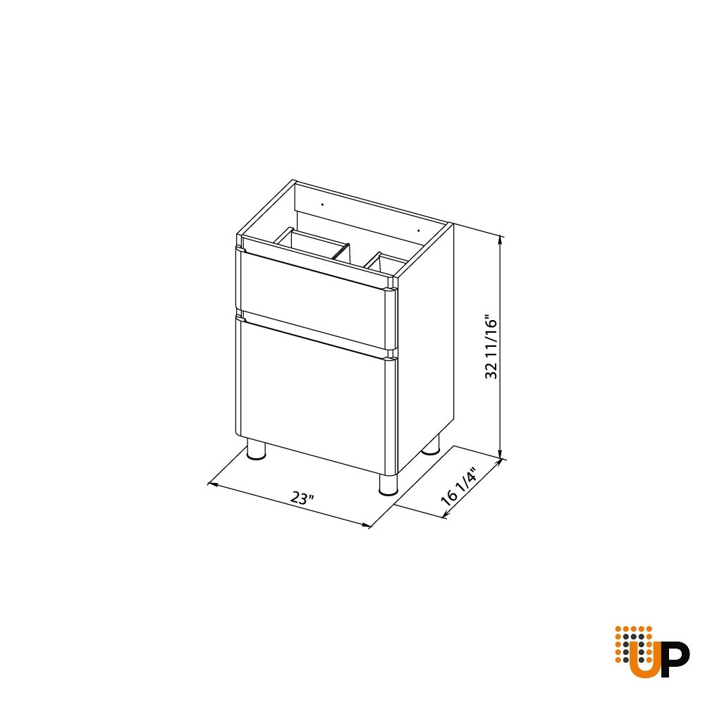 Modern Free Standing Bathroom Vanity with Washbasin | Comfort White High Gloss Collection | Non-Toxic Fire-Resistant MDF photo#8