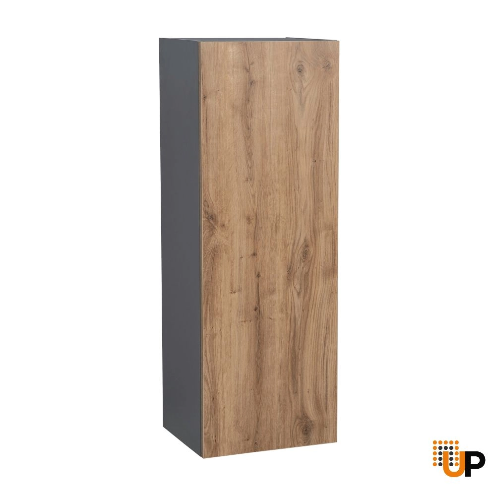 21" x 42" Wall Cabinet-Single Door-with Natural Teak door photo#1