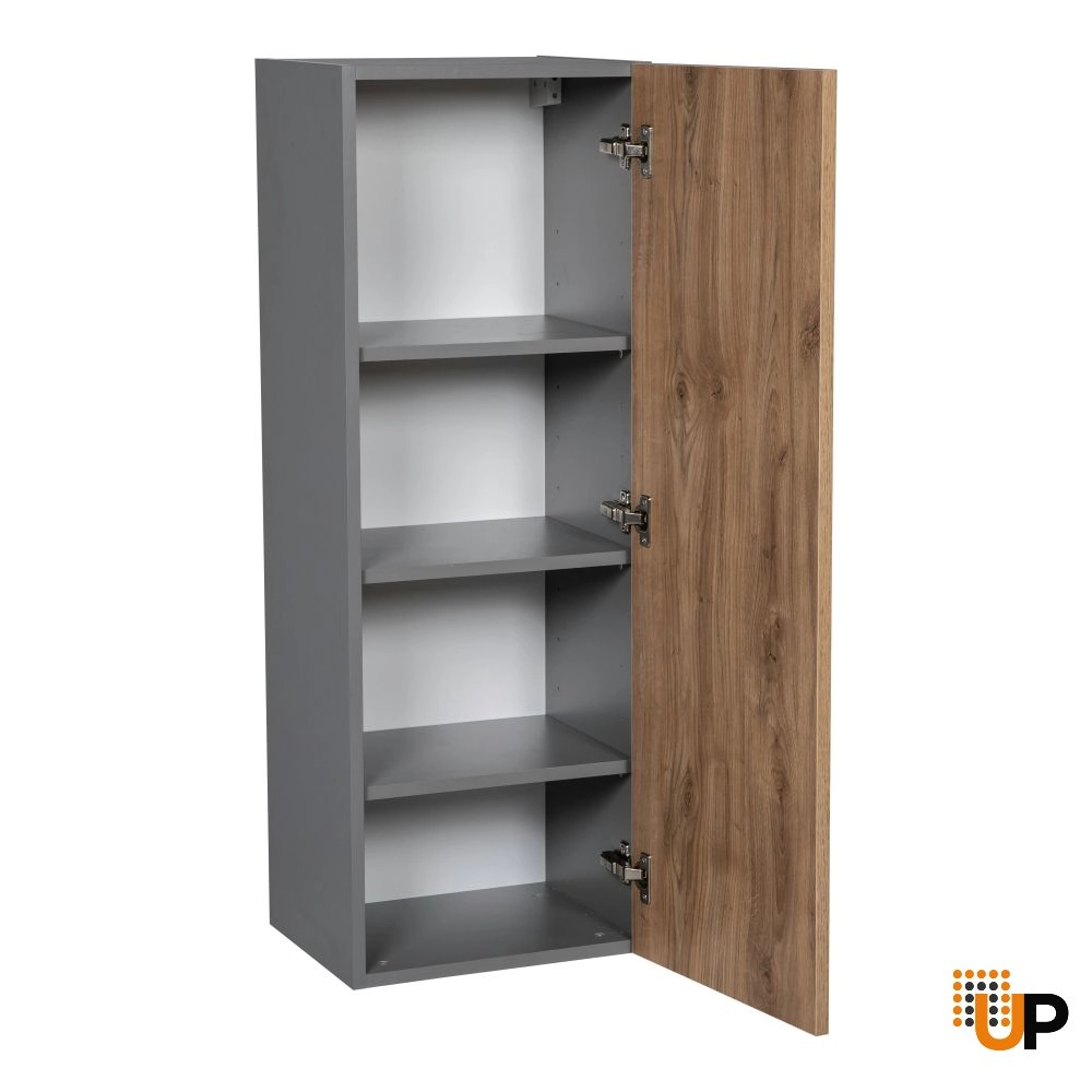 21" x 42" Wall Cabinet-Single Door-with Natural Teak door photo#2