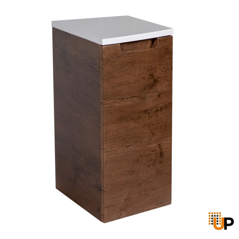Side&nbsp;Vanity&nbsp;Cabinet Delux Collection Rosewood Color 12 inch-Right photo#1