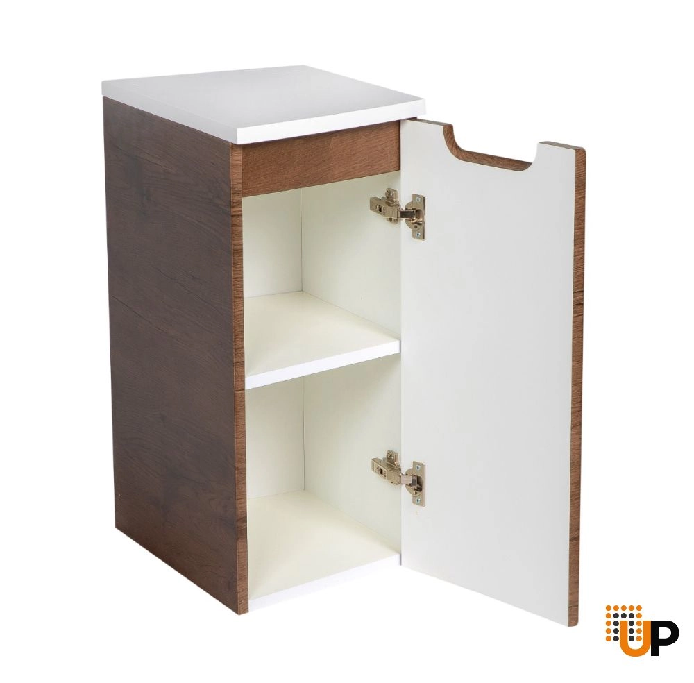 Side&nbsp;Vanity&nbsp;Cabinet Delux Collection Rosewood Color 12 inch-Right photo#2