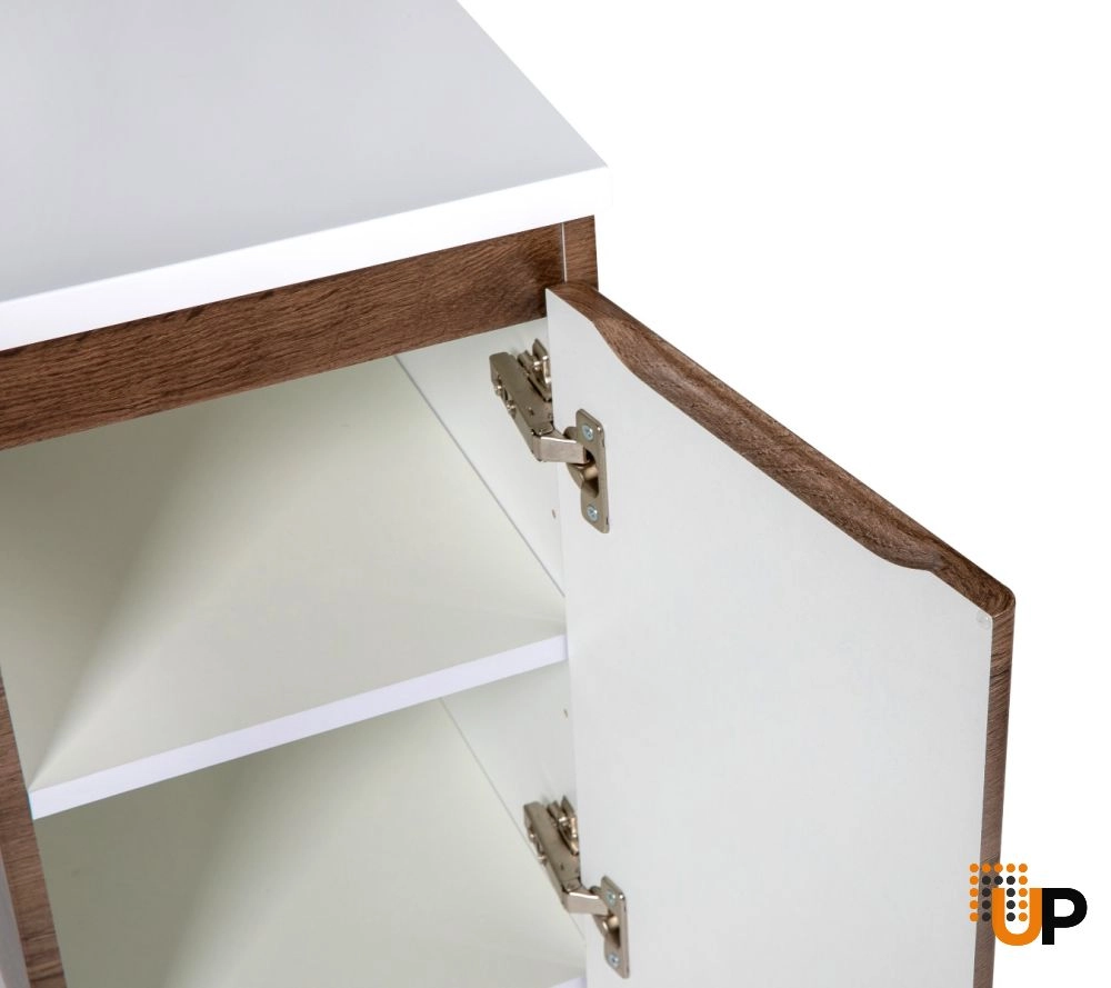 Side Vanity Cabinet WAVE Collection Rosewood Color 12" photo#6