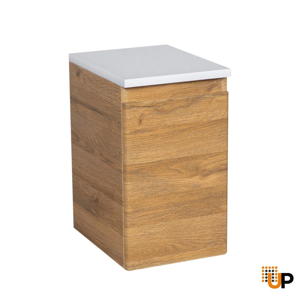 Side Vanity Cabinet COMFORT Collection Teak Natural Color" photo#1
