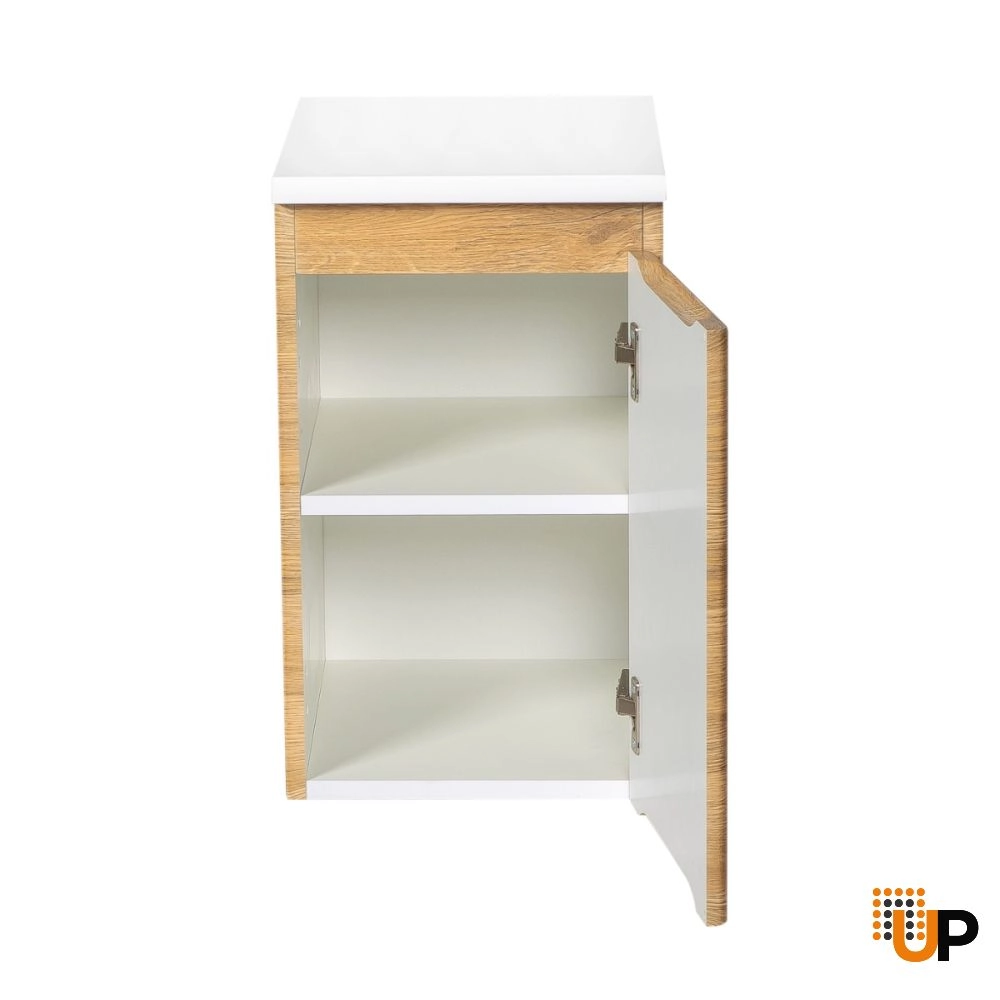 Side Vanity Cabinet COMFORT Collection Teak Natural Color" photo#3