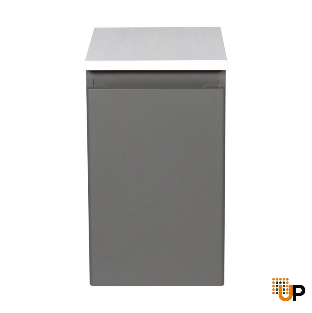 Side Vanity Cabinet COMFORT Collection Gray Matt Color 12" photo#4