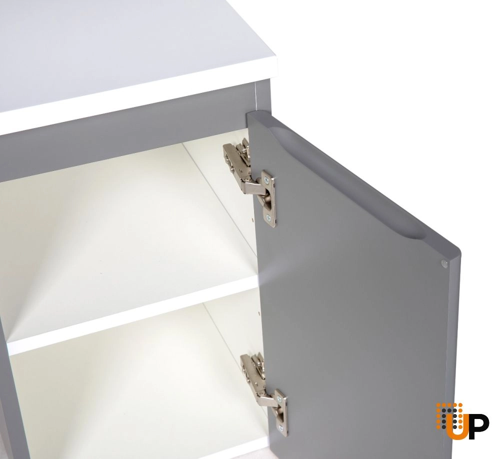 Side Vanity Cabinet COMFORT Collection Gray Matt Color 12" photo#6