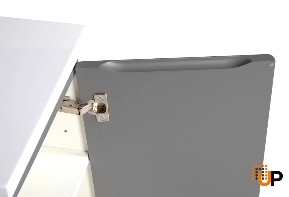 Side Vanity Cabinet COMFORT Collection Gray Matt Color 12" photo#7