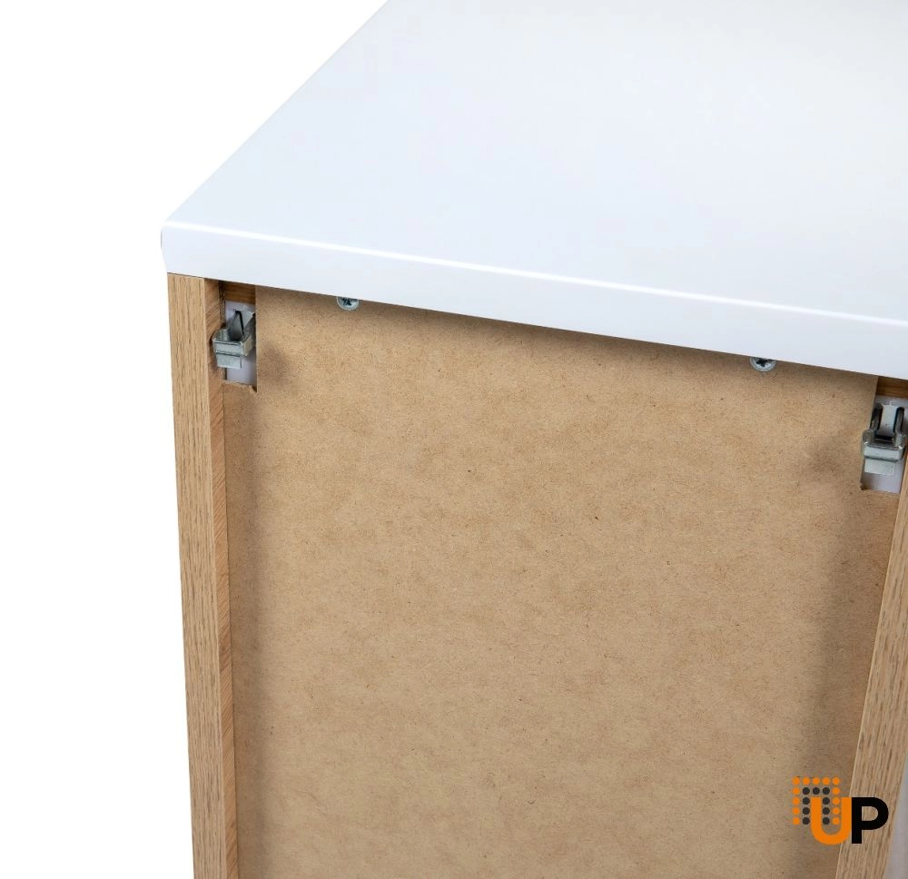 Side Vanity Cabinet NIAGARA Collection Teak Natural Color 12" photo#7