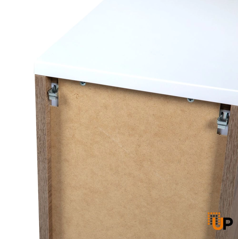 Side Vanity Cabinet NIAGARA Collection Rosewood Color 12" photo#7