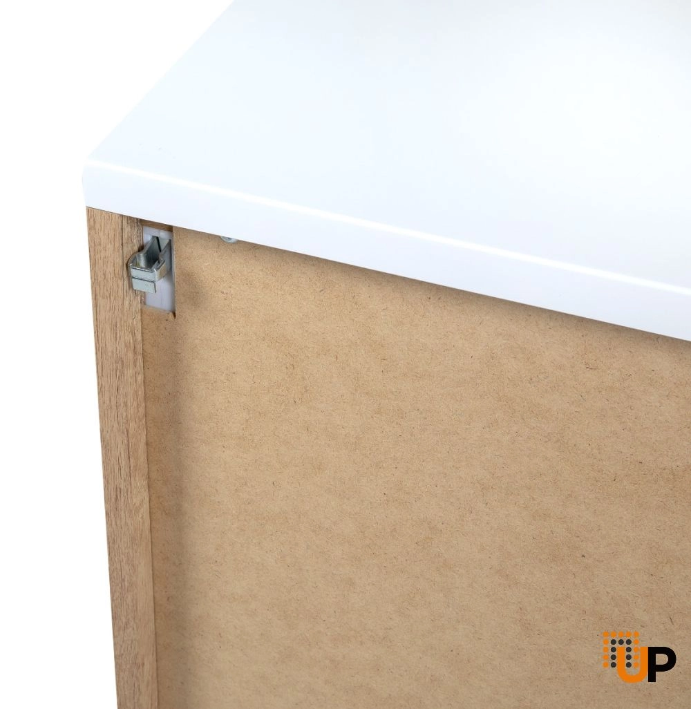 Side Vanity Cabinet Palm Beach Collection Teak Natural Color 12" photo#7