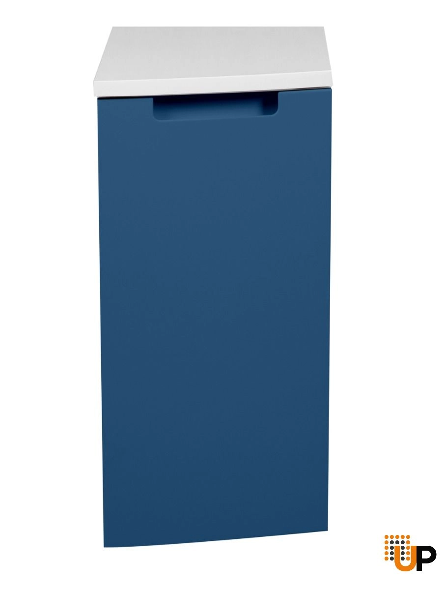 Side&nbsp;Vanity&nbsp;Cabinet Delux Collection Blue Matt Color 12" -Right photo#2