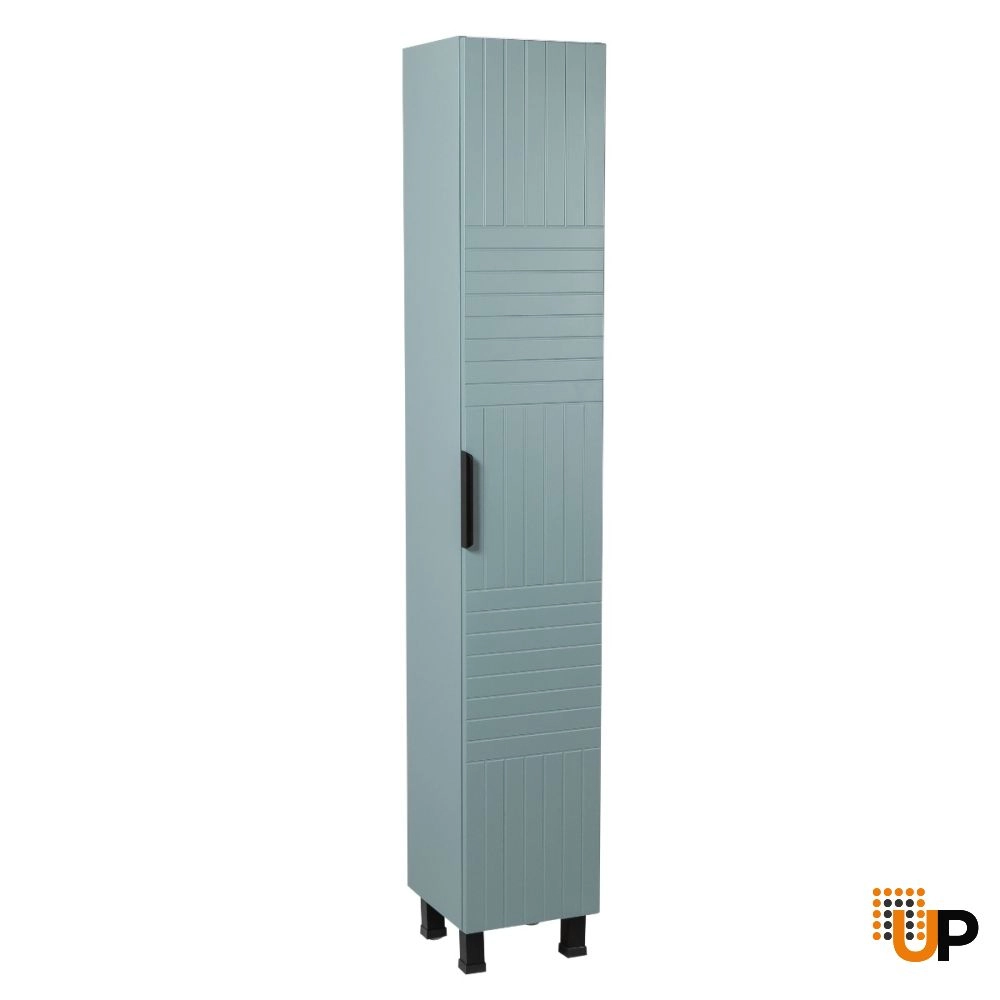 Side Vanity Cabinet Trevi Collection Light Green Color 12" photo#1