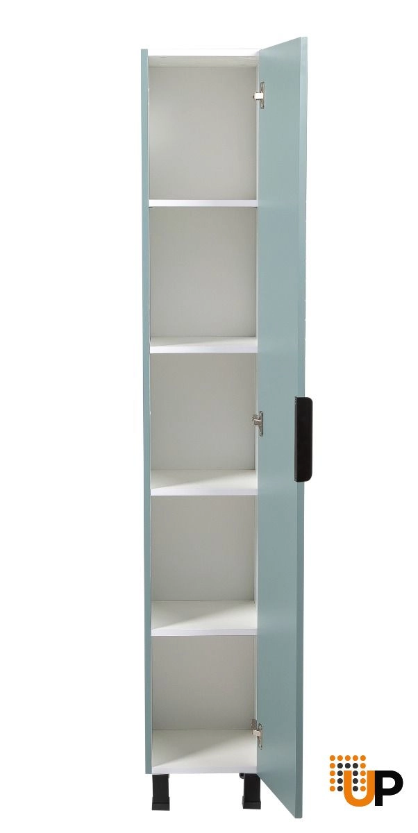 Side Vanity Cabinet Trevi Collection Light Green Color 12" photo#4