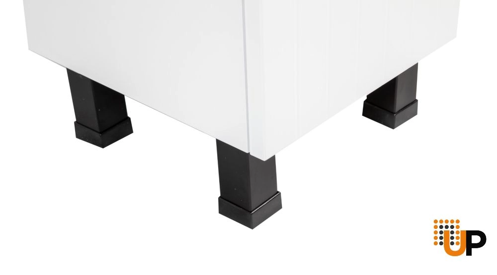 Side Vanity Cabinet Trevi Collection White Matte Color 12" photo#6