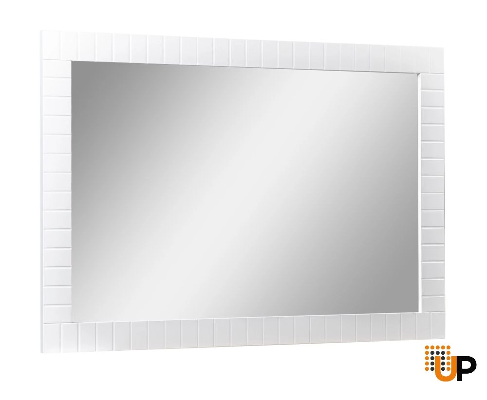 Mirror For Bath Vanity Trevi Collection White Matte - 28" photo#3