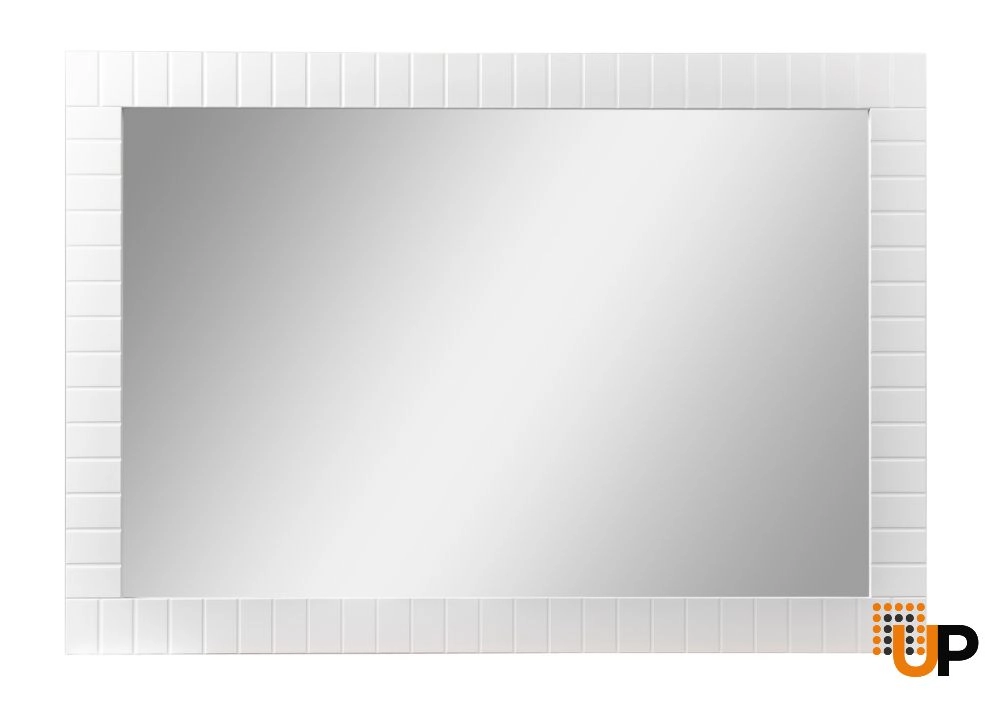 Mirror For Bath Vanity Trevi Collection White Matte - 28" photo#4