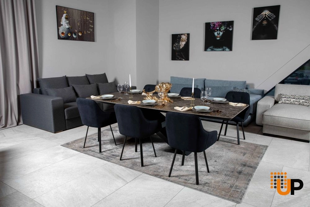 Dining Table COMO 102x47x29  Laminam Naturali Noir Desir photo#2