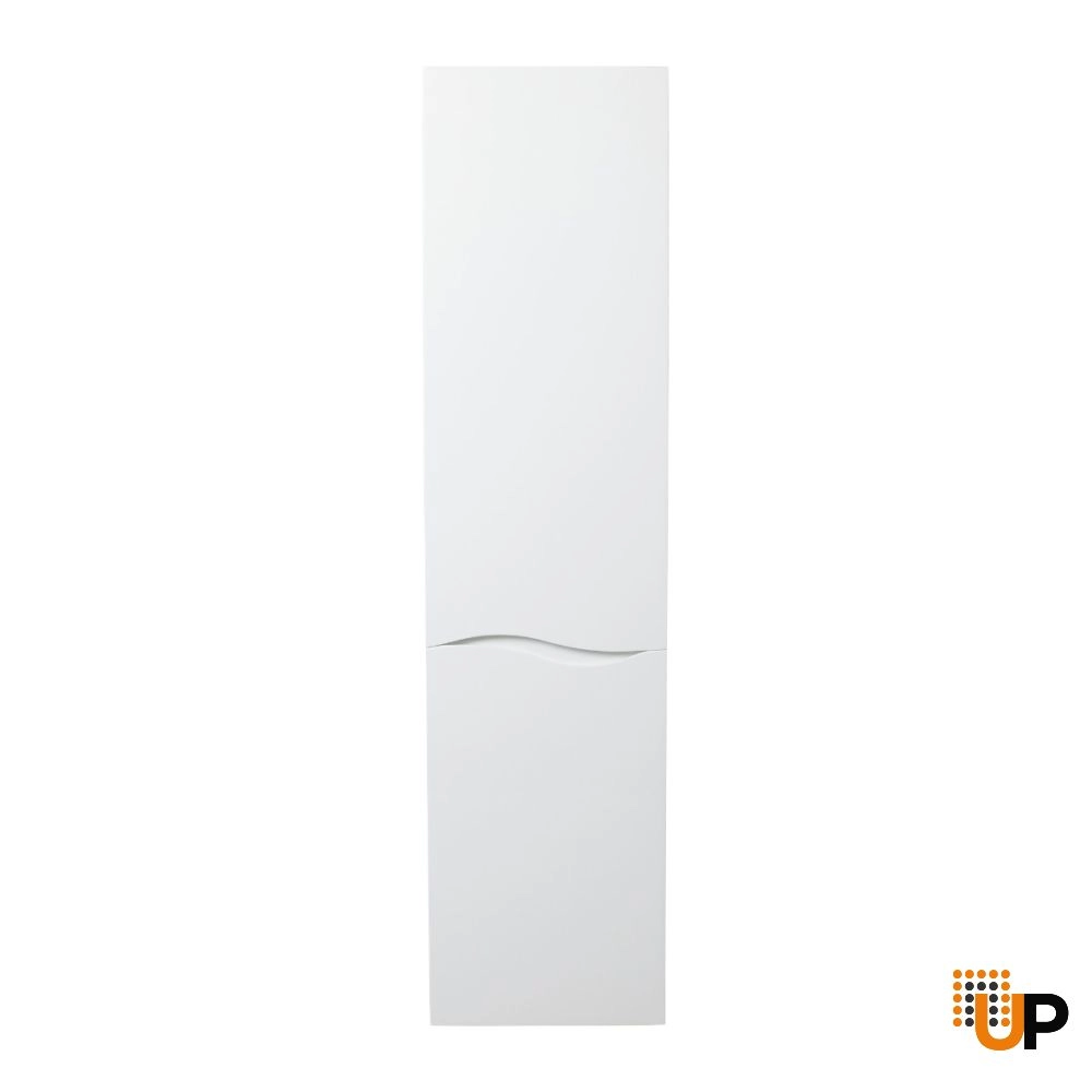Side Vanity Cabinet Wave Collection White Hight Gloss 16" photo#5