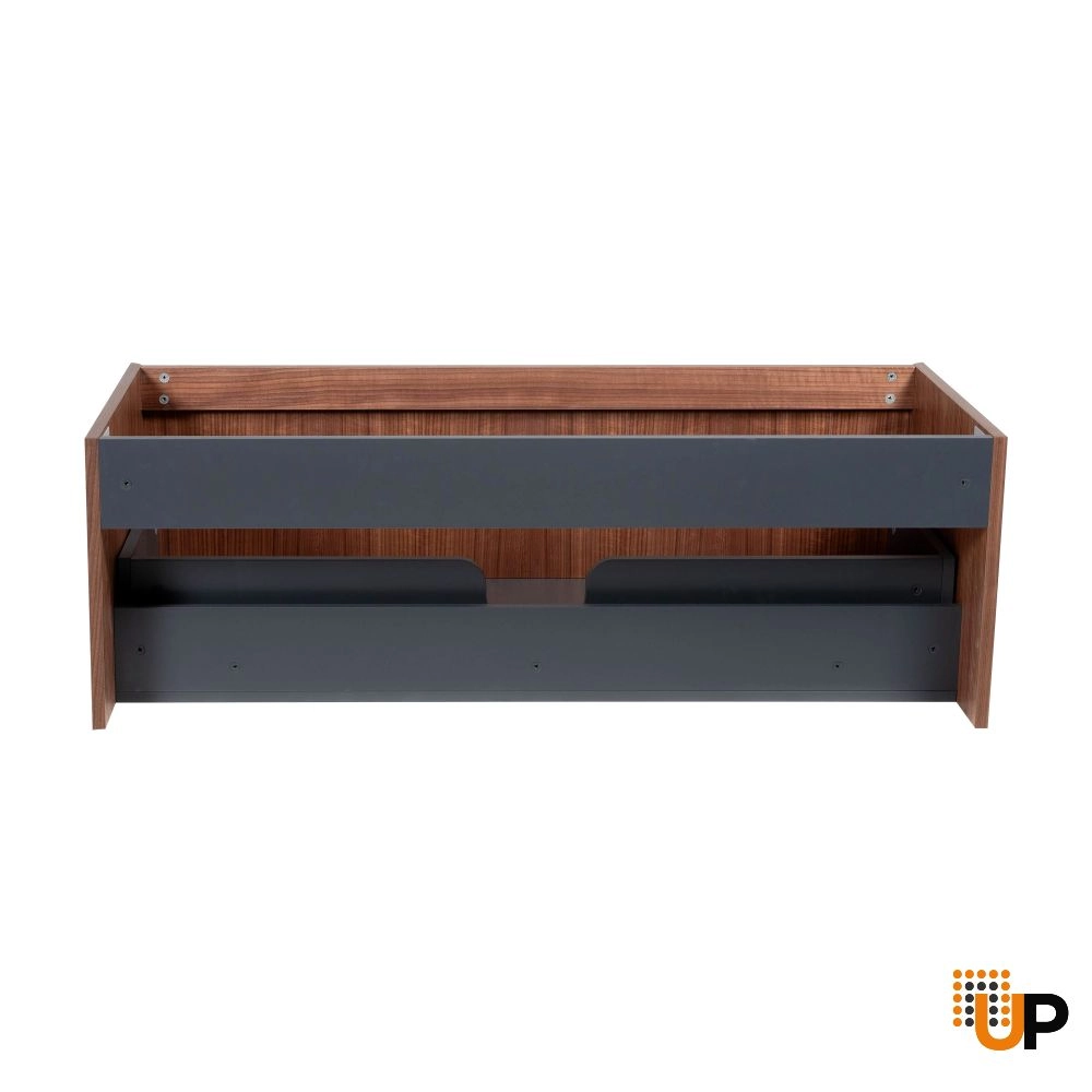 Vanity Premium, Walnut, Wall Mount 48"  without sink  photo#4