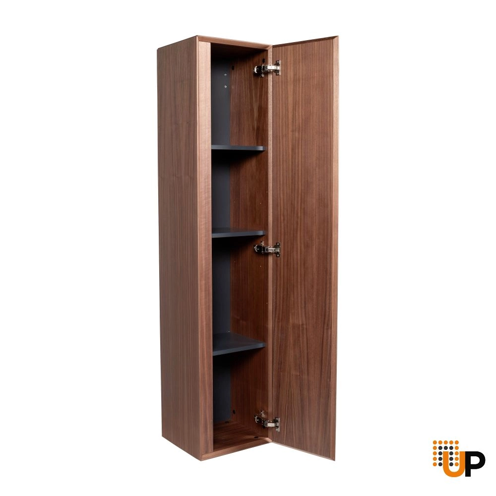 Side Vanity Cabinet PREMIUM, Walnut, 16" photo#3