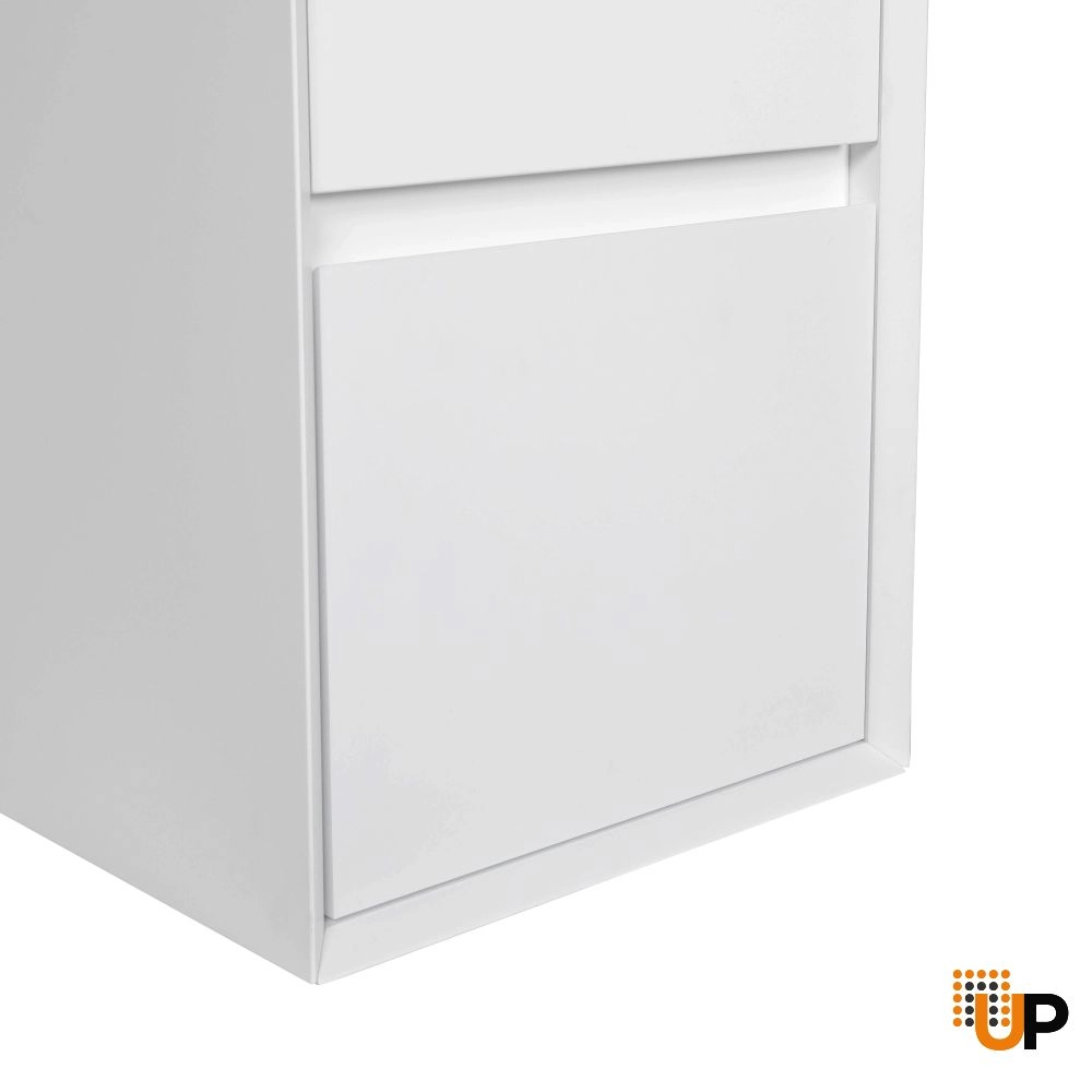 Side Vanity Cabinet DONATO, White Matt, 16" photo#5