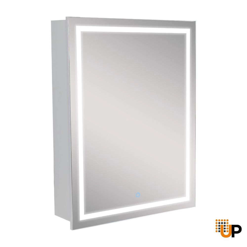 LED Medicine Cabinet SUMMER Collection - 24"-White Matte photo#6