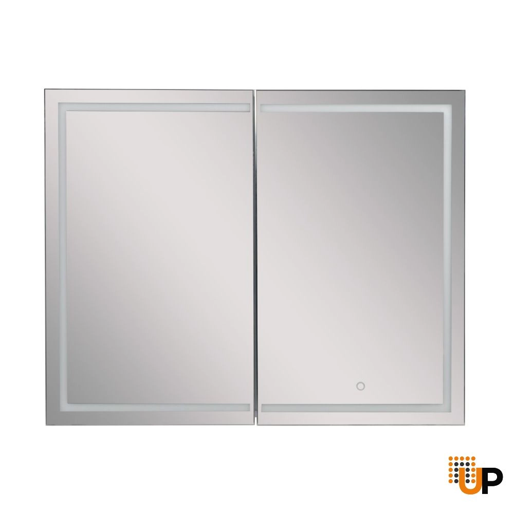 LED Medicine Cabinet SUMMER Collection - 40"-White Matte photo#2