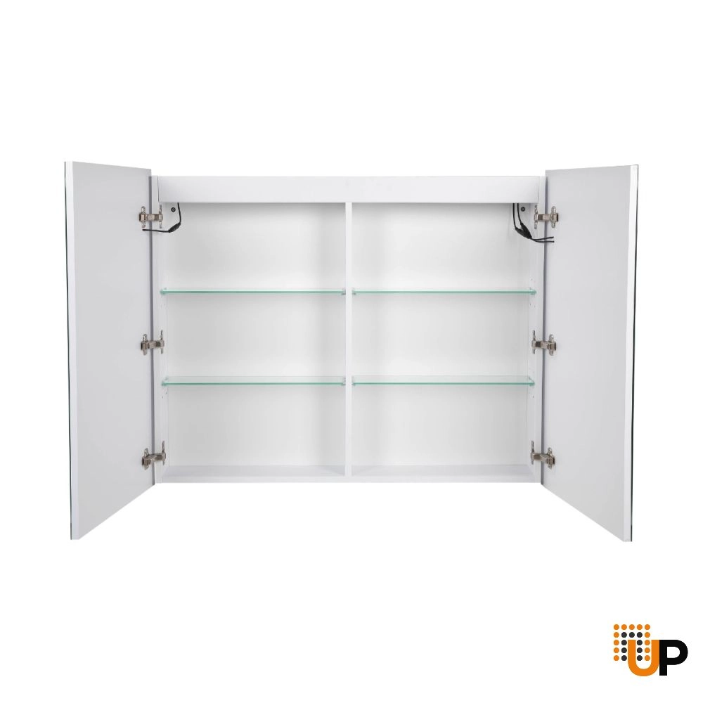 LED Medicine Cabinet SUMMER Collection - 40"-White Matte photo#3