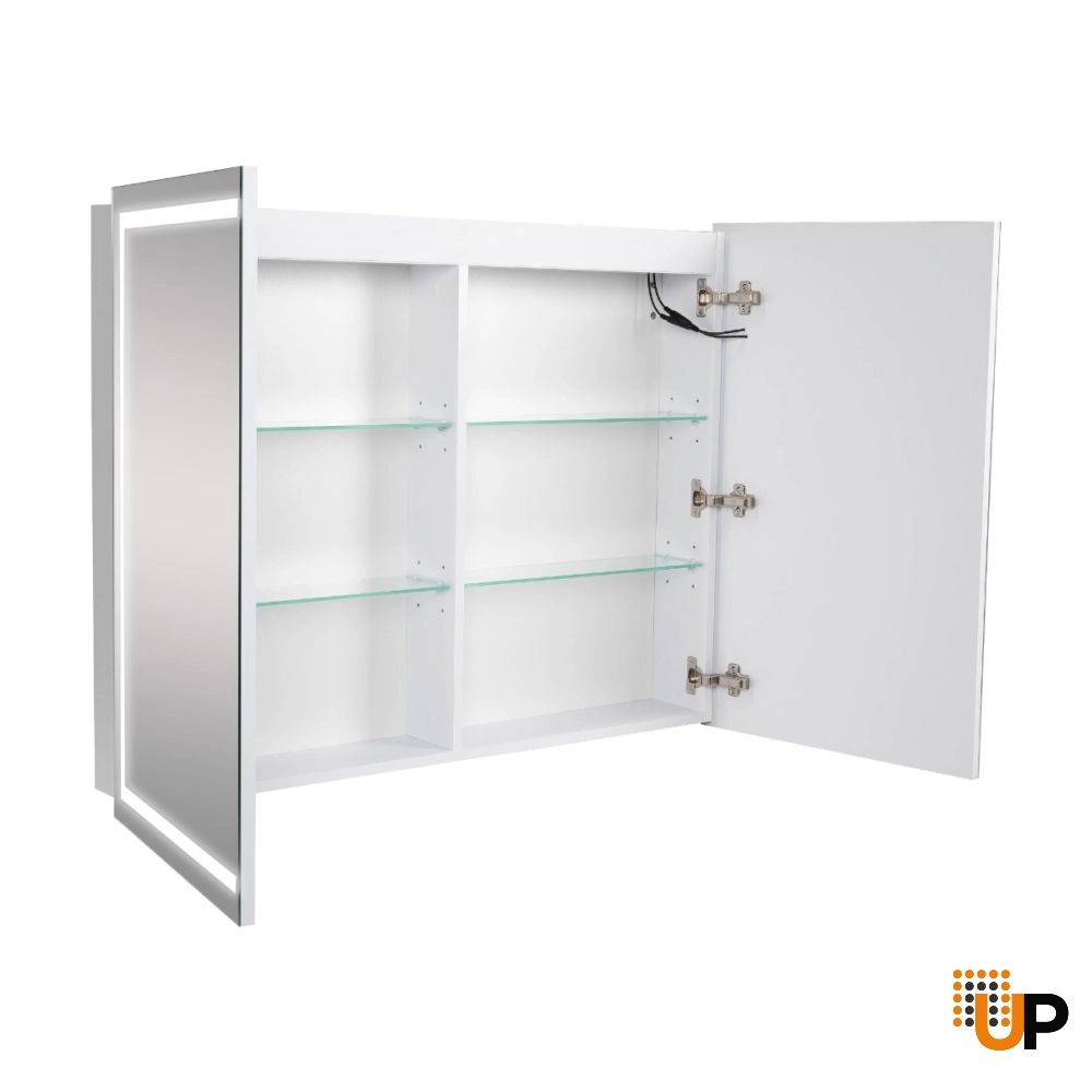 LED Medicine Cabinet SUMMER Collection - 40"-White Matte photo#5