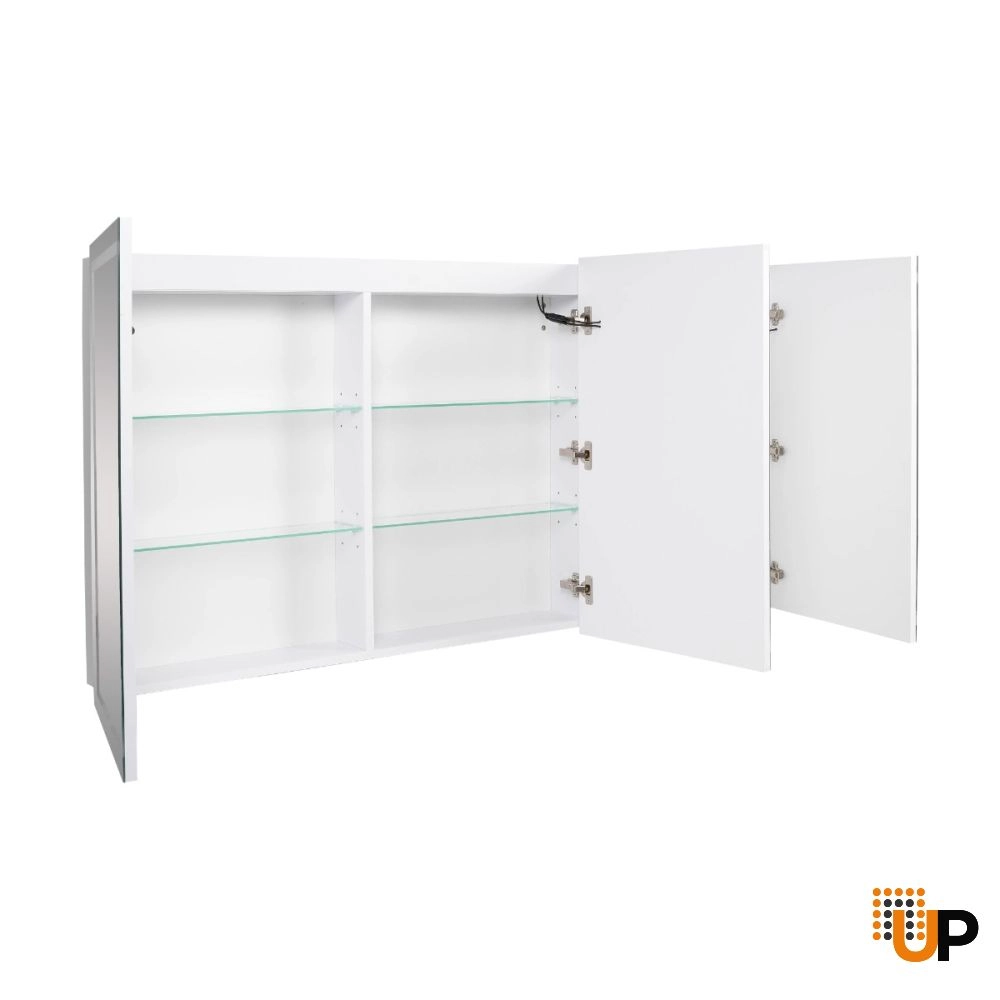 LED Medicine Cabinet SUMMER Collection - 60"-White Matte photo#4