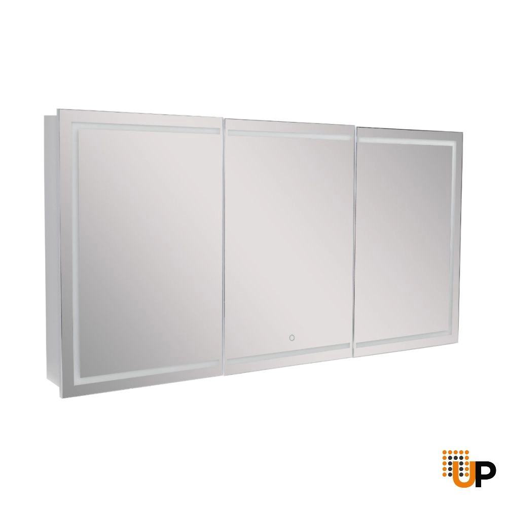 LED Medicine Cabinet SUMMER Collection - 60"-White Matte photo#7