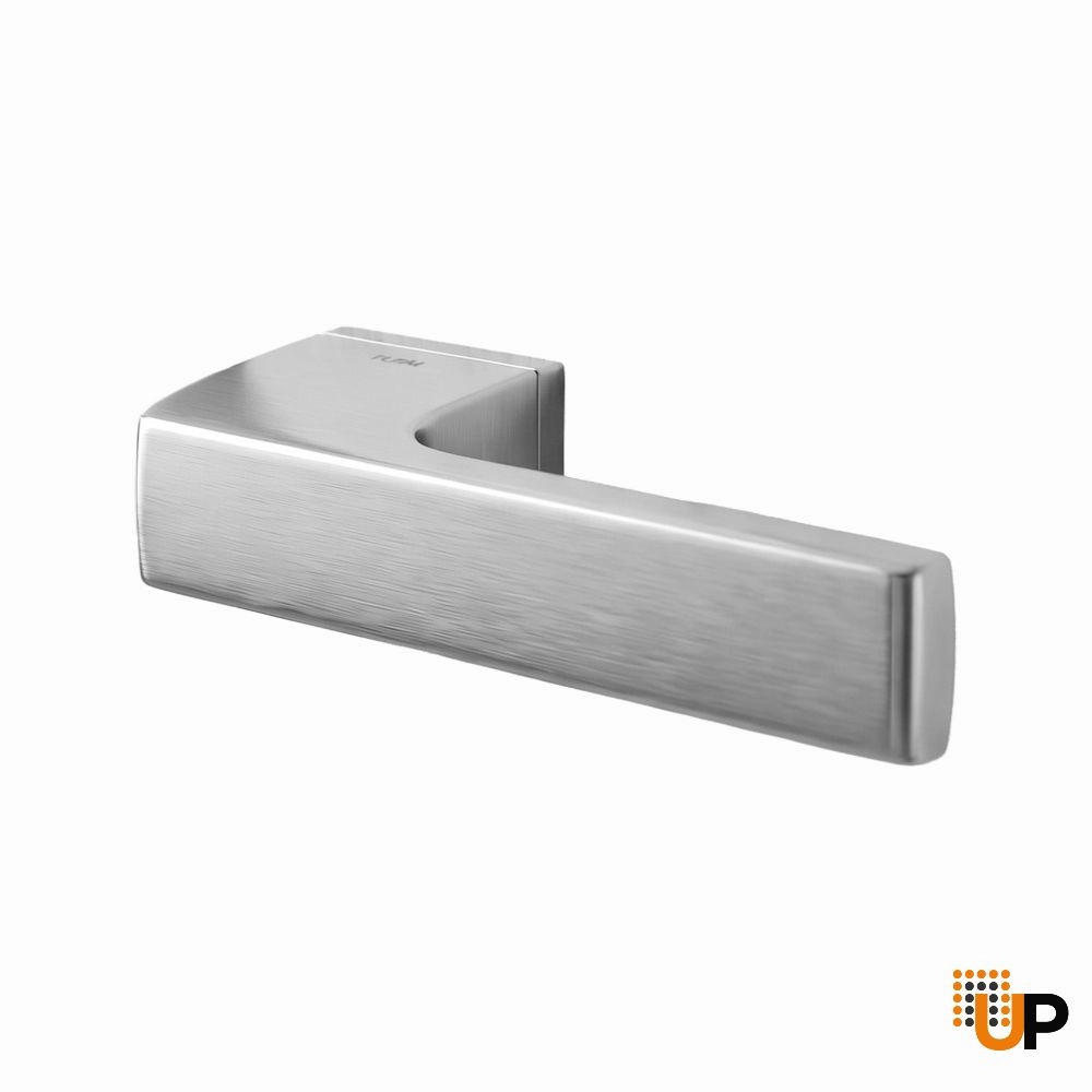 Door Euro Handle 3099 for Magnetic Lock, Satin chrome Passage photo#1