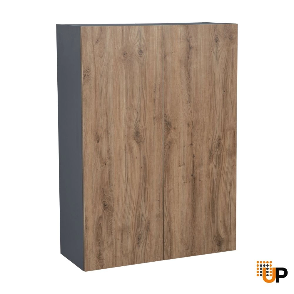 24" x 42" Wall Cabinet-Double Door-with Natural Teak door photo#1