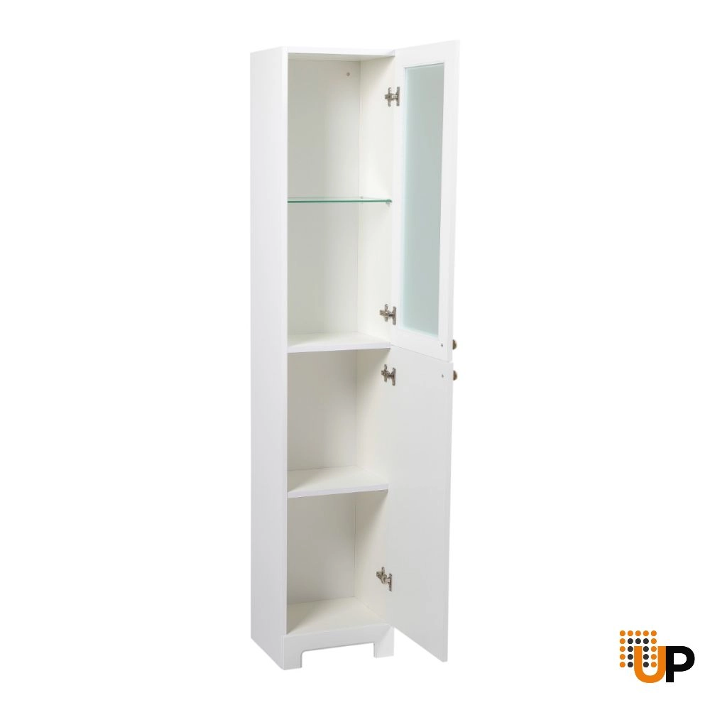 Side Vanity Cabinet Classic Collection White Matte Color 14" photo#2