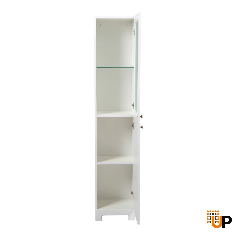 Side Vanity Cabinet Classic Collection White Matte Color 14" photo#3