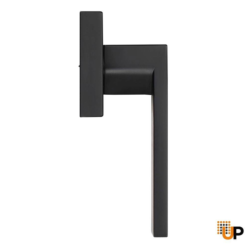 Modern Square Matte Black Privacy Bathroom Bedroom Lock photo#3