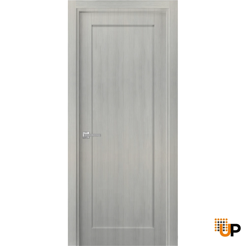 Single mdf shaker interior swing door | Quadro 4111 Ginger Ash | 18 x 80 photo#1