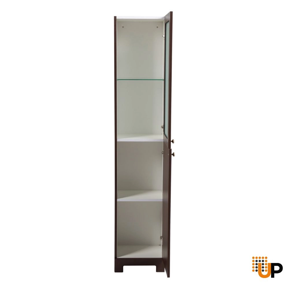 Side Vanity Cabinet Classic Collection Brown Matte Color 14" photo#3