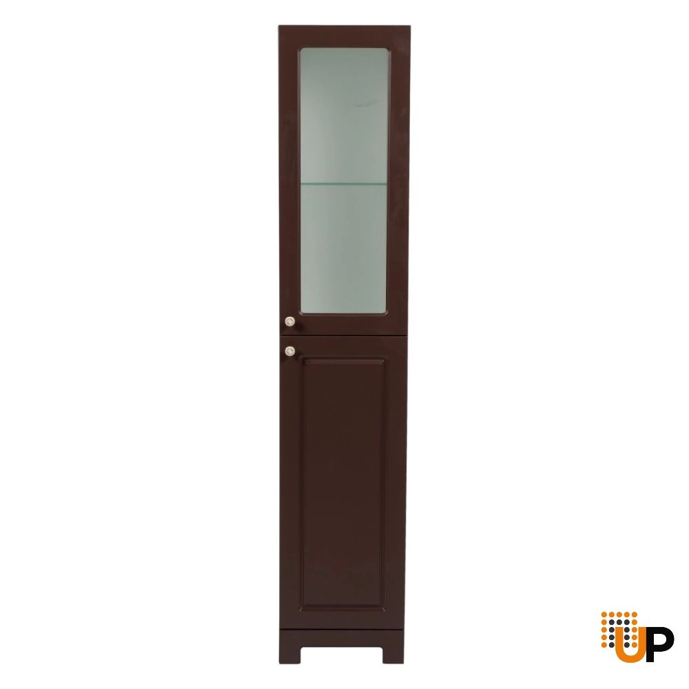 Side Vanity Cabinet Classic Collection Brown Matte Color 14" photo#4
