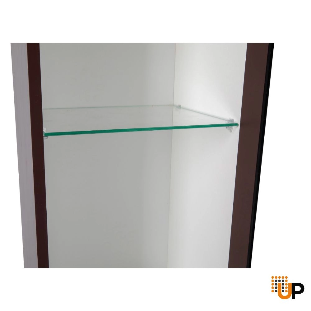 Side Vanity Cabinet Classic Collection Brown Matte Color 14" photo#5
