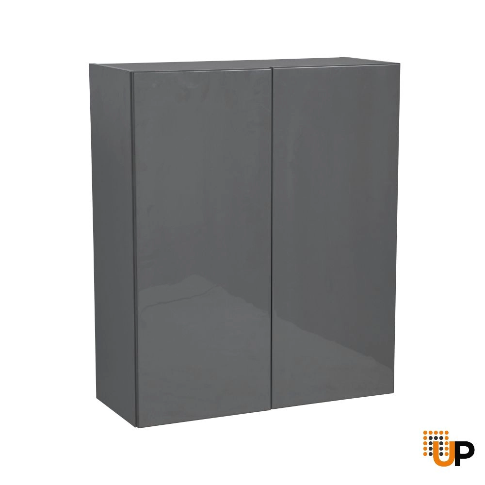 27" x 36" Wall Cabinet-Double Door-with Grey Gloss door photo#1