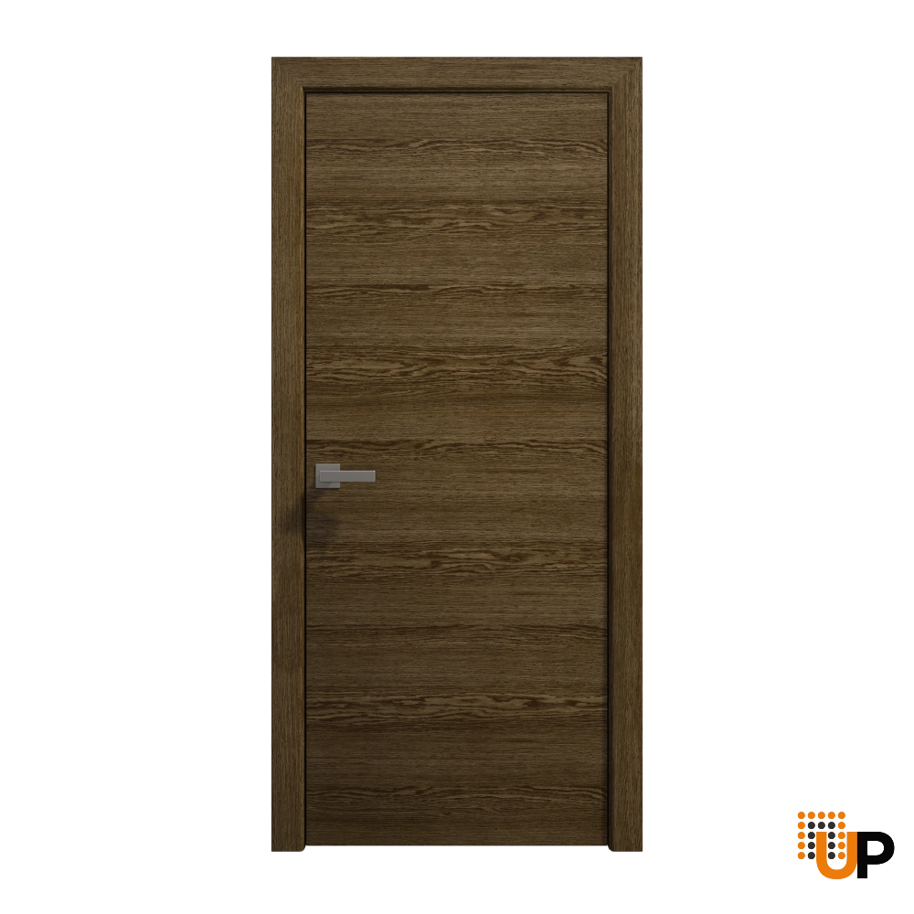 Single solid wood with honeycomb flush interior swing door | Ego 5000  EGO Marble Oak | 32 x 84 photo#1