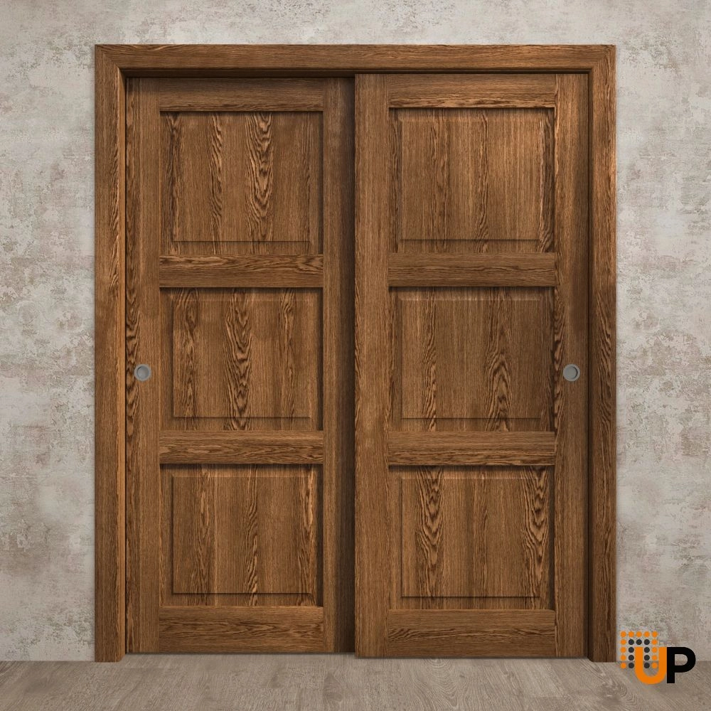 Single solid core interior door slab | Ego 5010  EGO Cognac Oak | 30 x 80 photo#4