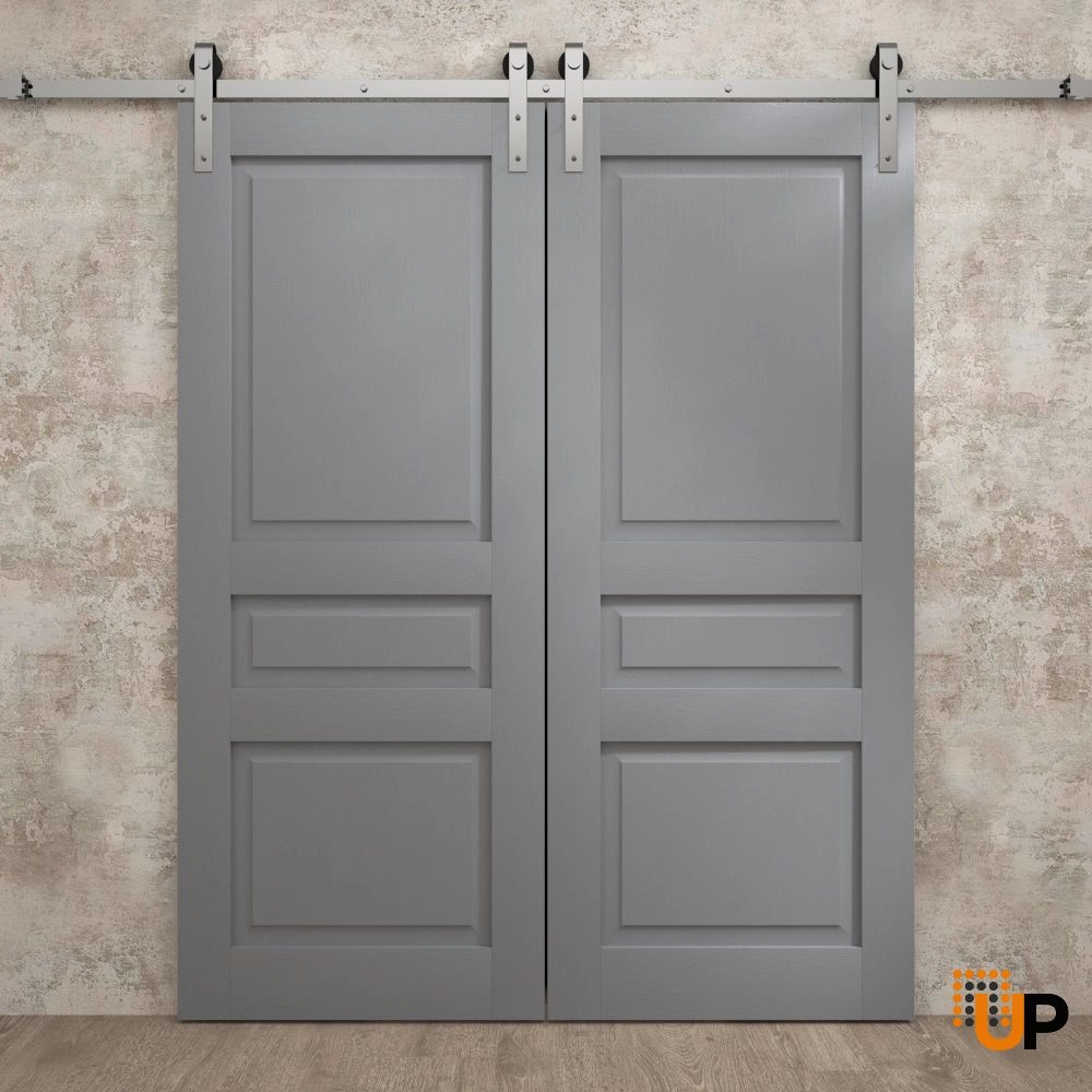 Single solid core interior door slab | Ego 5012 EGO Painted Grey Oak | 18 x 80 photo#3