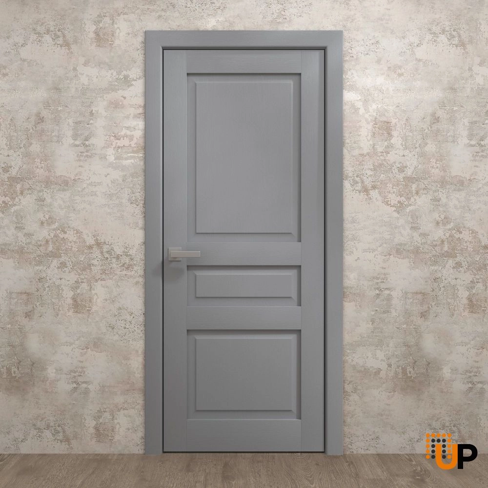 Single solid core luxury interior swing door | Ego 5012 EGO Painted Grey Oak | 18 x 80 photo#2
