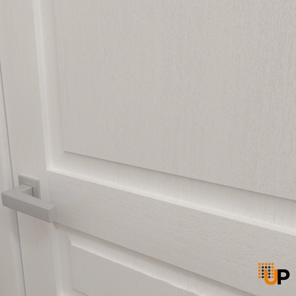 4 folding panels solid core sliding interior bi-fold double door | Ego 5012  EGO Painted White Oak | 96 x 80 (4* 24x80) photo#3