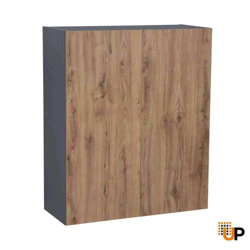 36" x 36" Wall Cabinet-Double Door-with Natural Teak door photo#1